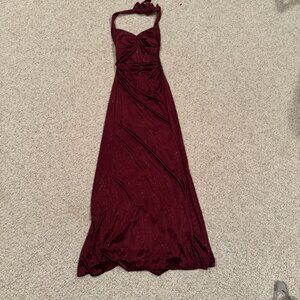 City Triangles red sparkly prom dress size small